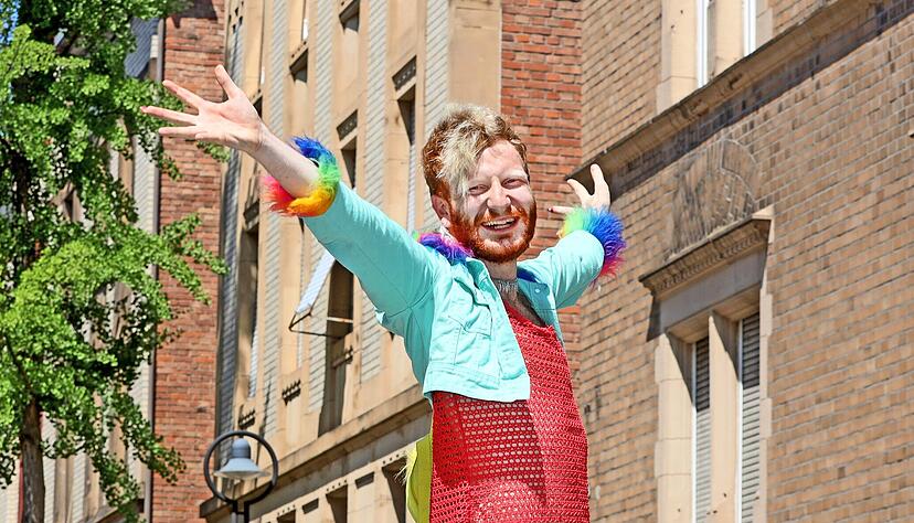 Stefan Himmelreich fällt auf, wenn er in Heilbronn unterwegs ist. Er wünscht sich, dass die Stadt offener für Homosexuelle wird.
Foto: Ralf Seidel