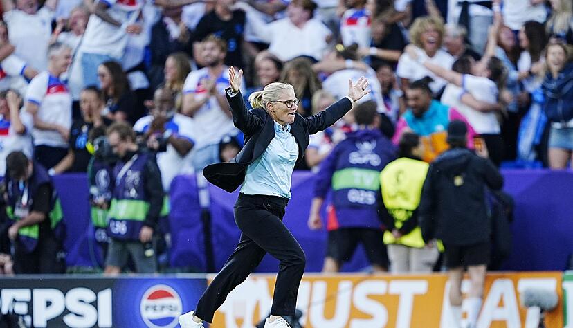 EM-Hattrick perfekt: Sarina Wiegman.