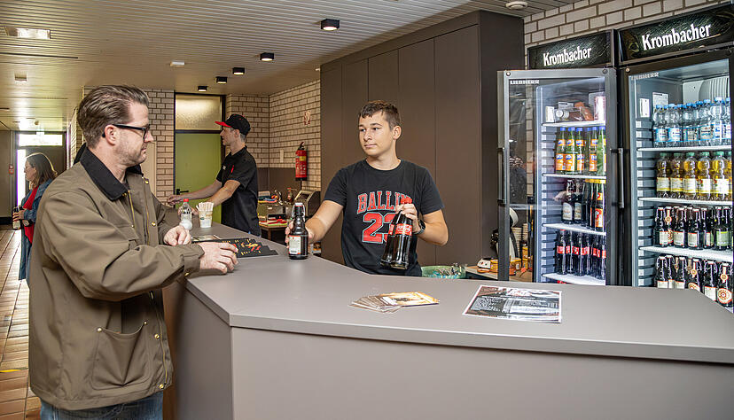 Meisterverkauftes Produkt bei den Heimspielen der Heilbronn Reds ist das Wulle-Bier in der 0,33-Liter-Bügelflasche.