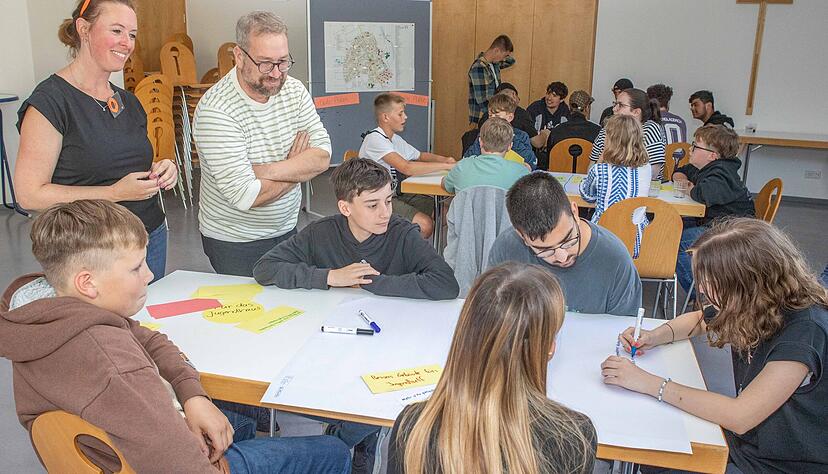 Die Jugendlichen haben viele Ideen und Wünsche zusammengetragen.