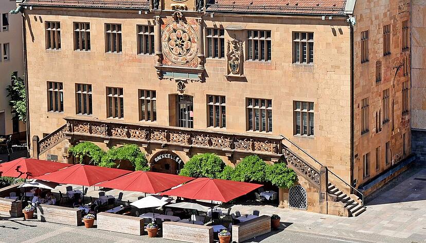 Im Rathaus Heilbronn geht man zuversichtlich in das neue Jahr.
Foto: Archiv/Seidel Im Rathaus Heilbronn geht man zuversichtlich in das neue Jahr.
Foto: Archiv/Seidel