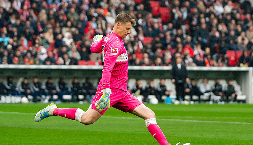 Alexander N&uuml;bel: Wurde gegen den HSV nicht gefordert. Note: 3
