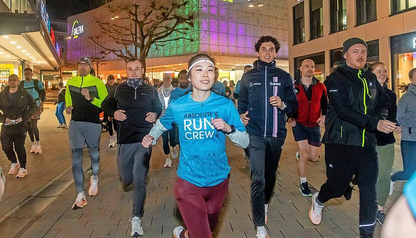 18.30 Uhr – Startschuss für den Community Run von Absolute Run Kaufmann in Heilbronn.