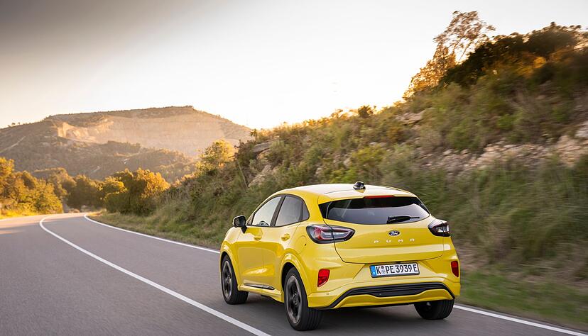 Relativ unauff&auml;llig: Von seinen Geschwistern mit Verbrenner ist der elektrische Puma nicht von allen auf Anhieb zu erkennen.