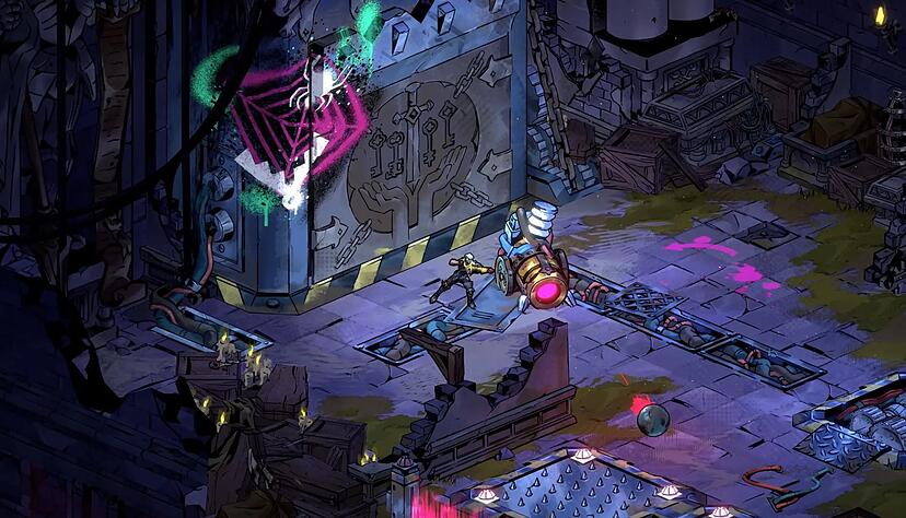 Nach dem Bildschirmtod beginnt bei &laquo;Reignbreaker&raquo; das Abenteuer wieder von vorne. Allerdings &auml;ndern sich mit jeder neuen Runde die R&auml;ume.