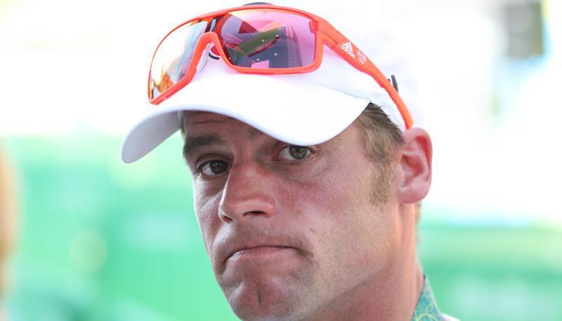 Andreas Ostholt war nach seinem Olympia-Aus ganz schön geknickt. Foto: Friso Gentsch Andreas Ostholt war nach seinem Olympia-Aus ganz schön geknickt. Foto: Friso Gentsch