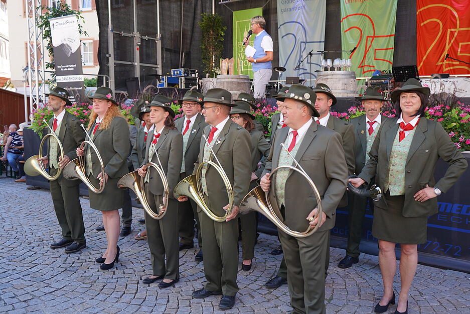Er&ouml;ffnung Weindorf in &Ouml;hringen