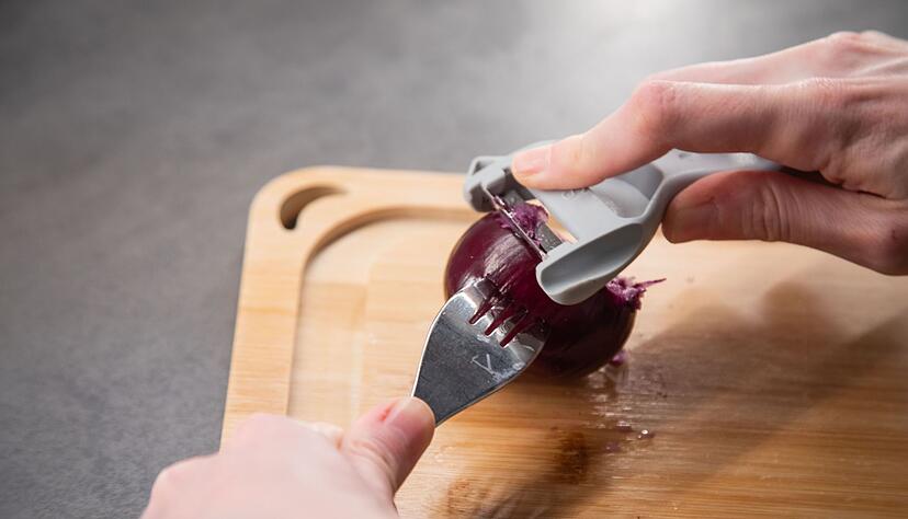 Schritt 2: Mit dem Sch&auml;ler &uuml;ber die Zwiebel fahren.