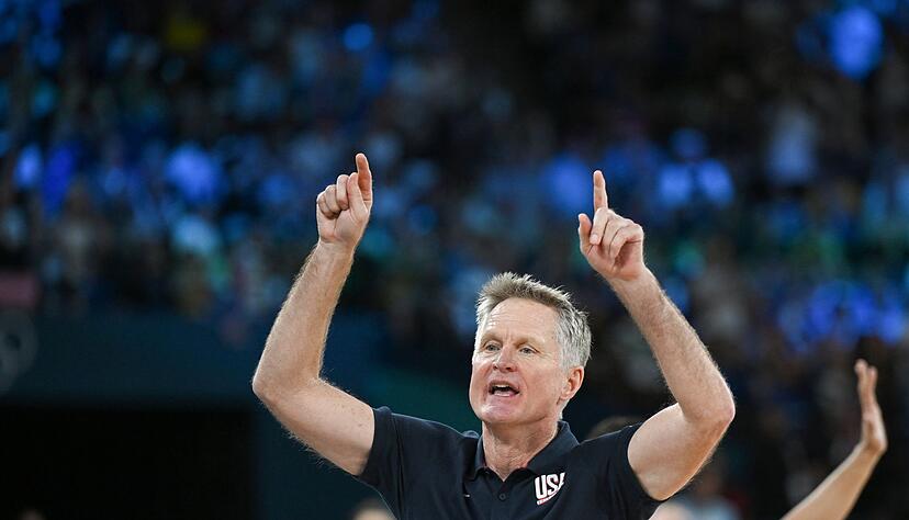 US-Nationaltrainer Steve Kerr positioniert sich im US-Wahlkampf klar gegen Donald Trump.