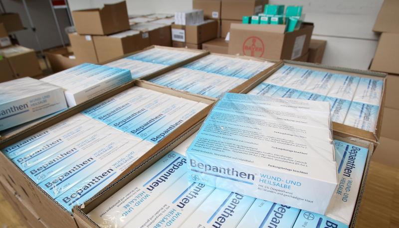 Bepanthen Wund- und Heilsalbe. Foto: Bodo Marks/Archiv Bepanthen Wund- und Heilsalbe. Foto: Bodo Marks/Archiv