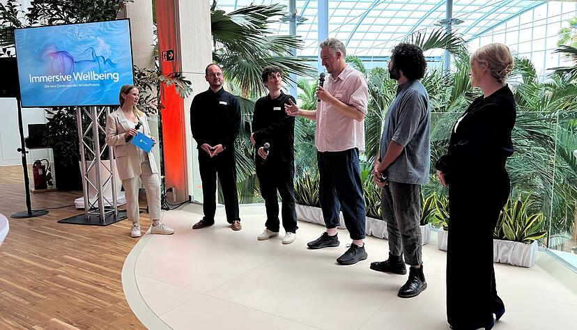 Startschuss für neue Erlebnis-Welten: Bei einer Pressekonferenz in der Sinsheimer Thermen- und Badewelt informierten Vertreter der Josef-Wund-Gruppe sowie einige kreative Köpfe über Neuerungen.