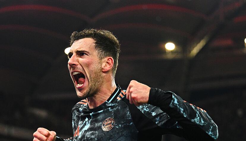 Traf nach einem dicken Patzer der VfB-Defensive: Bayerns Leon Goretzka.