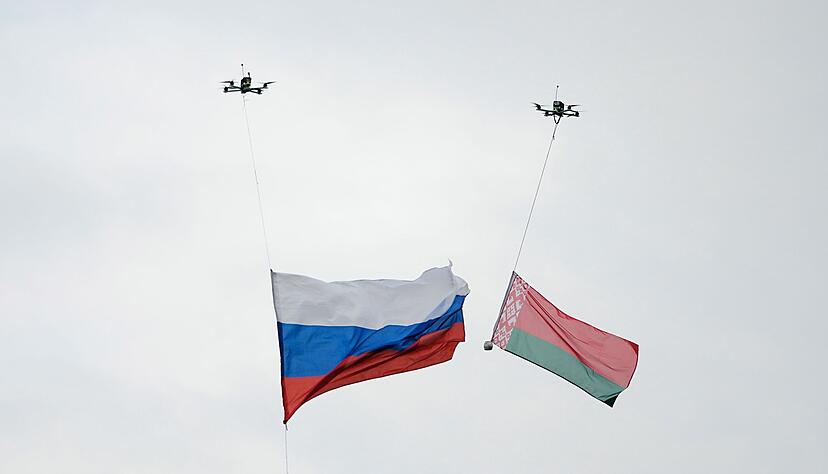 Die russische Armee kooperiert eng mit den Streitkräften von Belarus.