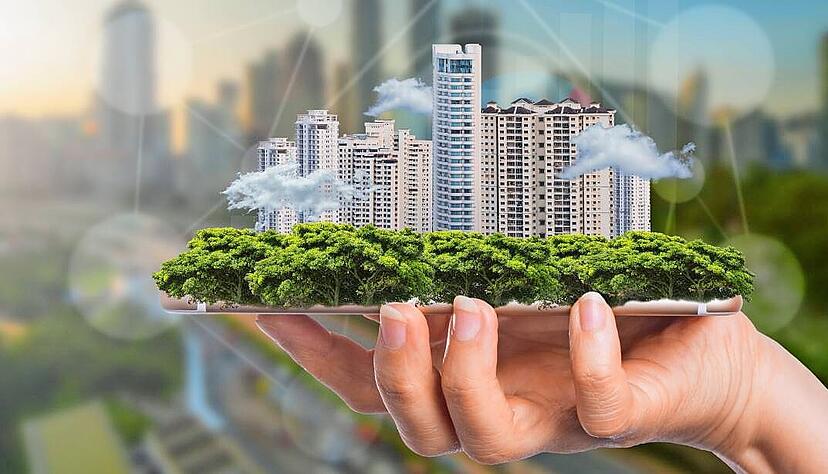 Sensoren &uuml;bermitteln beim Long Range Wide Area Networks, kurz LoRaWAN, Daten per Funk. Das kommt dann auch dem Gr&uuml;n in der Stadt zugute..
Foto: hin255/stock.adobe.com