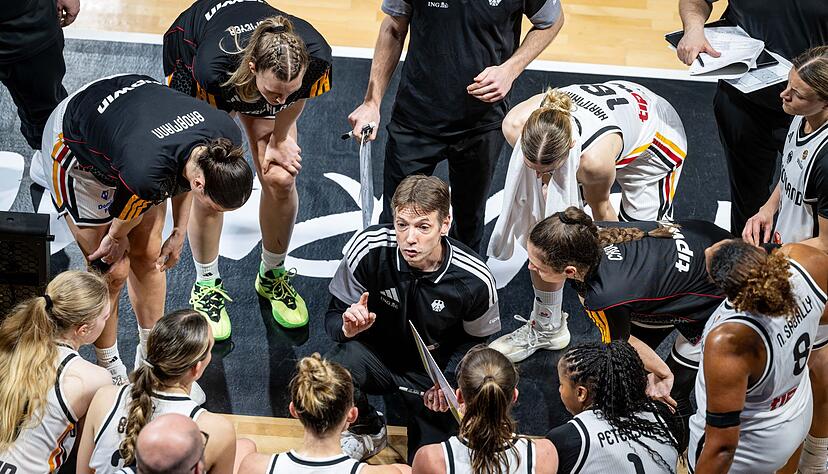 Die deutschen Basketballerinnen feierten bei der WM-Quali den dritten Sieg. (Archivbild)