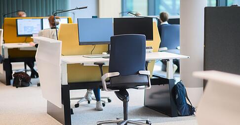 Die meisten Arbeitnehmer m&uuml;ssen gelegentlich ins B&uuml;ro kommen.