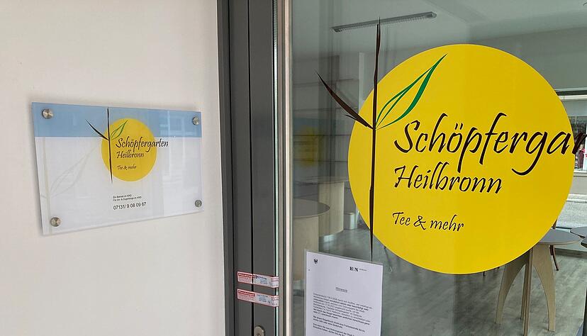 Der Teeladen Schöpfergarten in der Heilbronner City ist geschlossen.