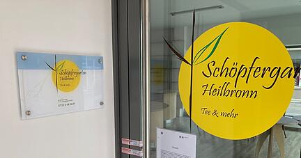 Der Teeladen Schöpfergarten in der Heilbronner City ist geschlossen.