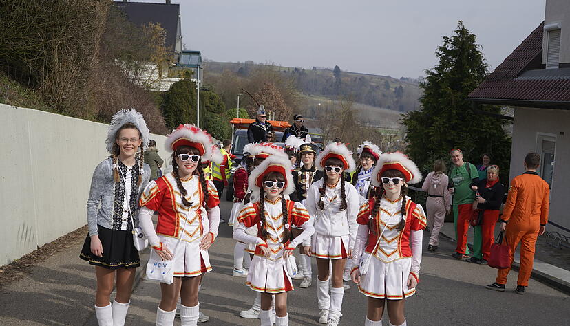 Zum Umzug lud der Hardthäusener Carneval Verein (HCV) am Samstagnachmittag nach Gochsen ein.