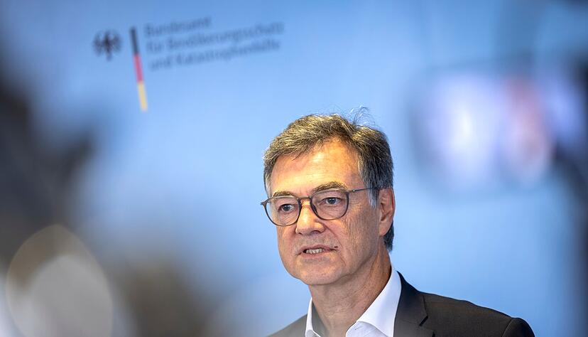 Ralph Tiesler ist seit 2022 Pr&auml;sident des Bundesamtes f&uuml;r Bev&ouml;lkerungsschutz und Katastrophenhilfe (BBK) mit Sitz in Bonn. Die Beh&ouml;rde ist dem Bundesinnenministerium unterstellt. (Archivfoto)