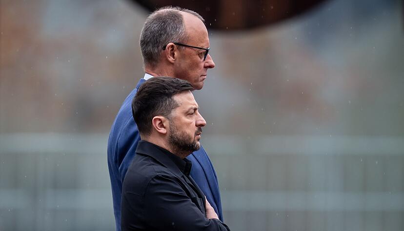 Merz und Selenskyj waren sich bei den Regierungskonsultationen in den meisten Punkten einig. Merz und Selenskyj waren sich bei den Regierungskonsultationen in den meisten Punkten einig.