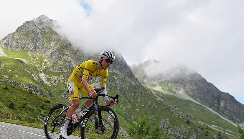 Tour-de-France-Sieger Tadej Pogacar geht als Favorit in das WM-Rennen in Ruanda.