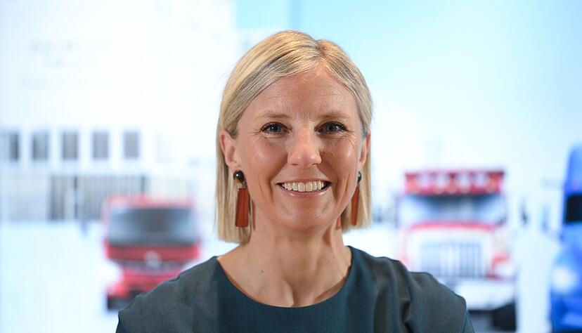 Daimler-Truck-Chefin Karin Radstr&ouml;m verdiente trotz Gewinneinbruchs mehr. (Archivbild)