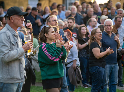 Zahlreiche Besucher strömten zur Eröffnung des 44. Neckarsulmer Ganzhornfests. Das Fest der Vereine ist Tradition in der Gemeinde.