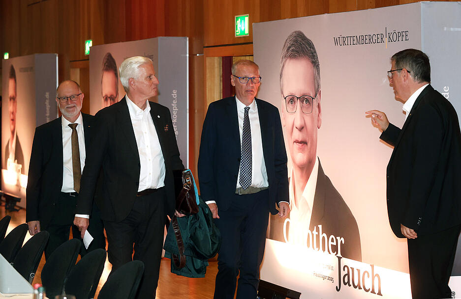 Am Donnerstagabend war Günther Jauch in Heilbronn zu Gast.