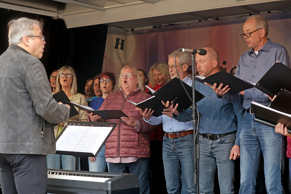 Bei der Magie der Stimmen treten verschiedene Gruppen und Ch&ouml;re in Heilbronn auf.