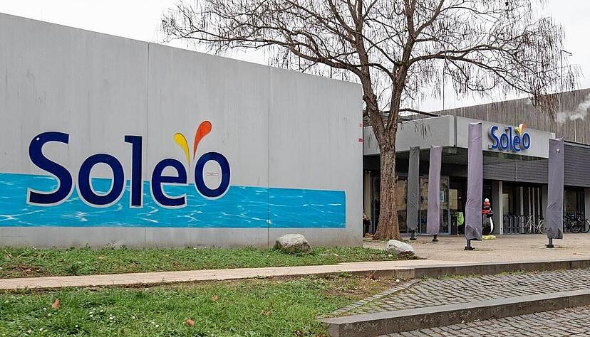 Beliebt, aber ein Sanierungsfall: Das Freizeitbad Soleo in Heilbronn.