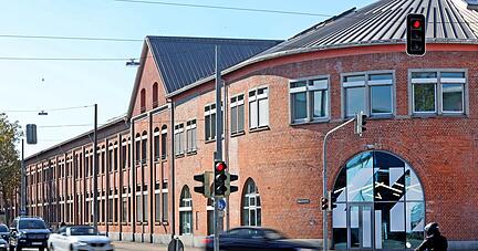 Der auf dem Foto rechts befindliche Teil des Gebäudes wird von Studierenden der 42 Heilbronn schon genutzt.