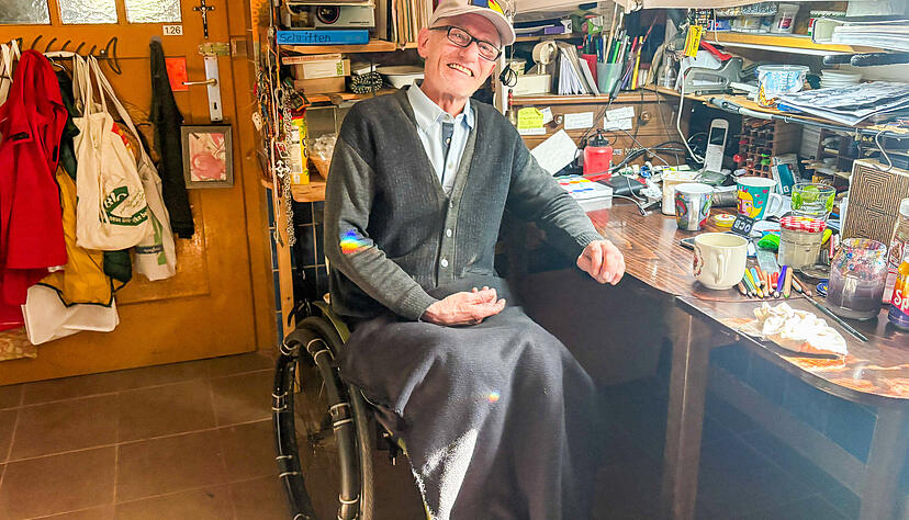 Jens Traub malt momentan zwischen f&uuml;nf und zehn Stunden am Tag.