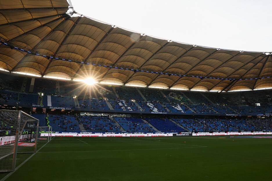Spielort der EM 2024: Volksparkstadion in Hamburg