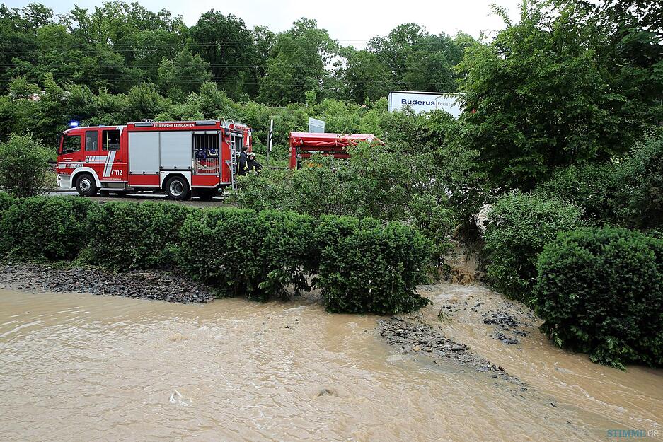 Hochwasser im Audi-Werk Neckarsulm