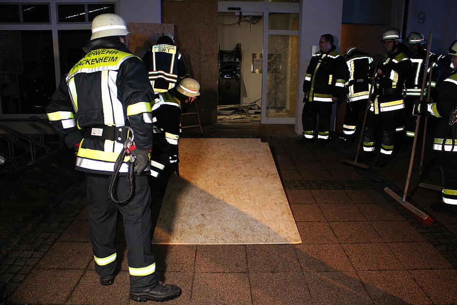 Gesprengter Bankautomat Stockheim | 16.12.