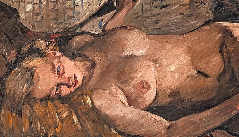 Lovis Corinth, Liegender weiblicher Akt, 1915 Lovis Corinth, Liegender weiblicher Akt, 1915