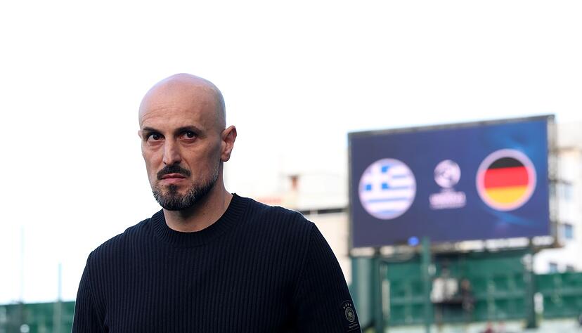 U21-Nationaltrainer Antonio Di Salvo erlebte ein spannendes Spiel.