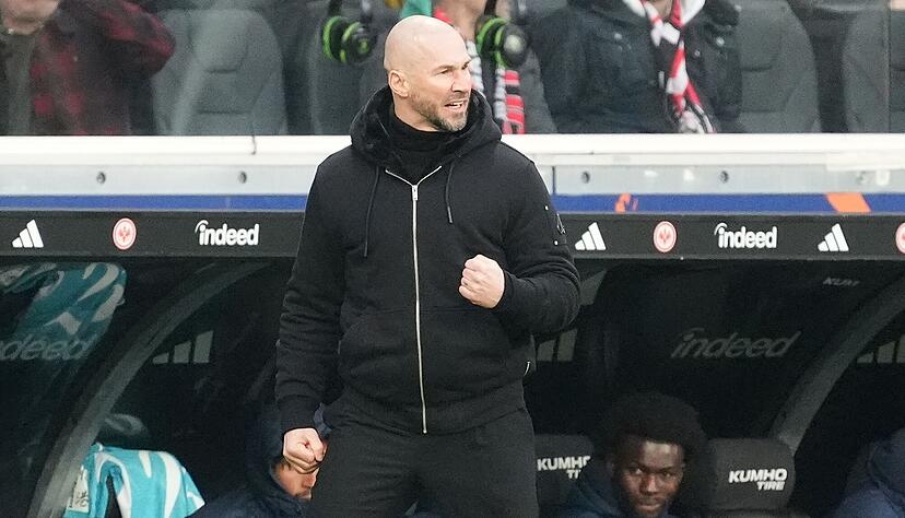 Die Siegerfaust, die hat Trainer Christian Ilzer bei der TSG zuletzt oft gezeigt.