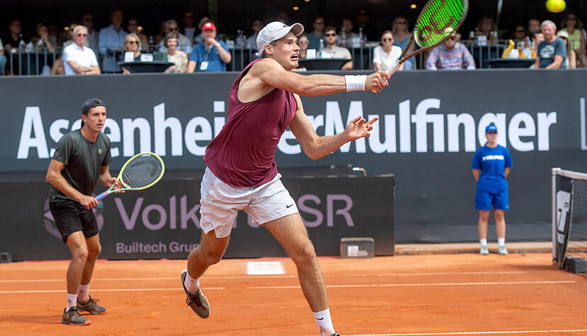 Kraftvoll beim Neckar-Cup 2024: Mark Wallner (rechts) und Jakob Schnaitter standen im Finale.