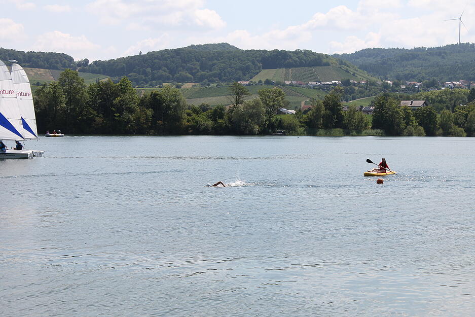 Die Wettkämpfe im Freiwasserschwimmen und Segeln der Landesspiele der Special Olympics finden am Breitenauer See statt. Die Wettkämpfe im Freiwasserschwimmen und Segeln der Landesspiele der Special Olympics finden am Breitenauer See statt.