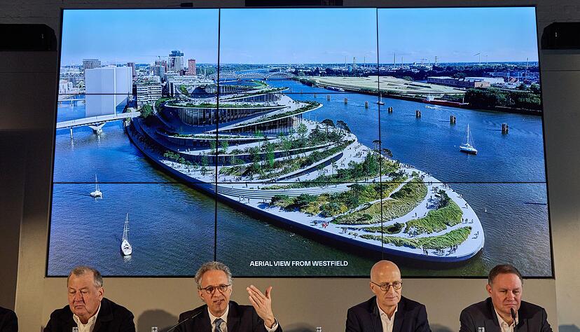 So sieht das Geb&auml;ude von oben aus.