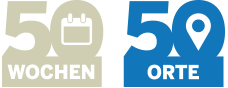 Logo 50 Wochen 50 Orte